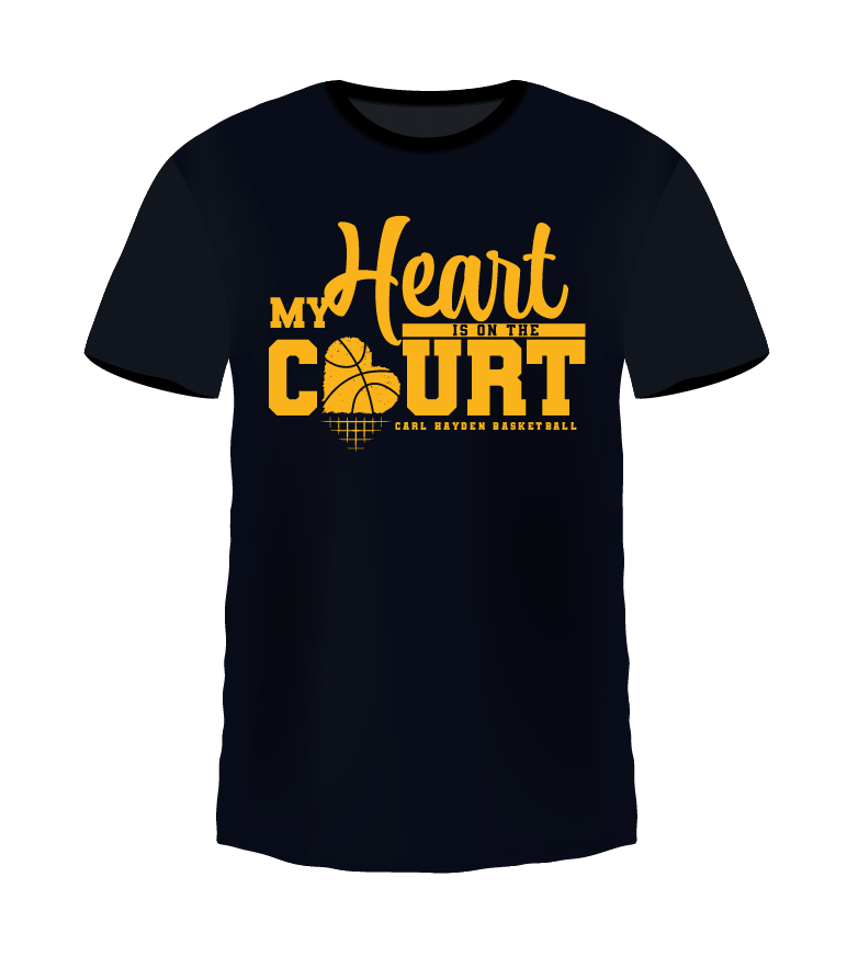 My Heart on the Court T-Shirt